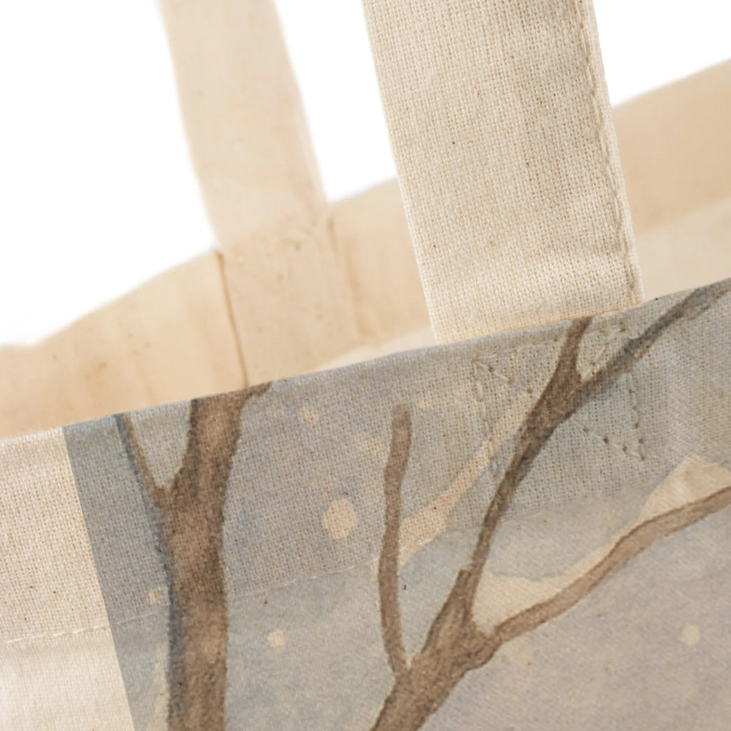 Tragetasche Rotkehlchen Schlitten Design Badetasche, Einkaufstüte, Schultertasche, Stofftasche, Umhängetasche, Jutetasche, Shopper, Tragetasche, Beuteltasche, Beutel, Einkaufstasche, Strandtasche, Tasche, Stoffbeutel, Laptoptasche, Jutebeutel, Winter, Weihnachten, Weihnachtsdeko, Nikolaus, Advent, Heiligabend, Wintermotiv, Schlitten, Vogel