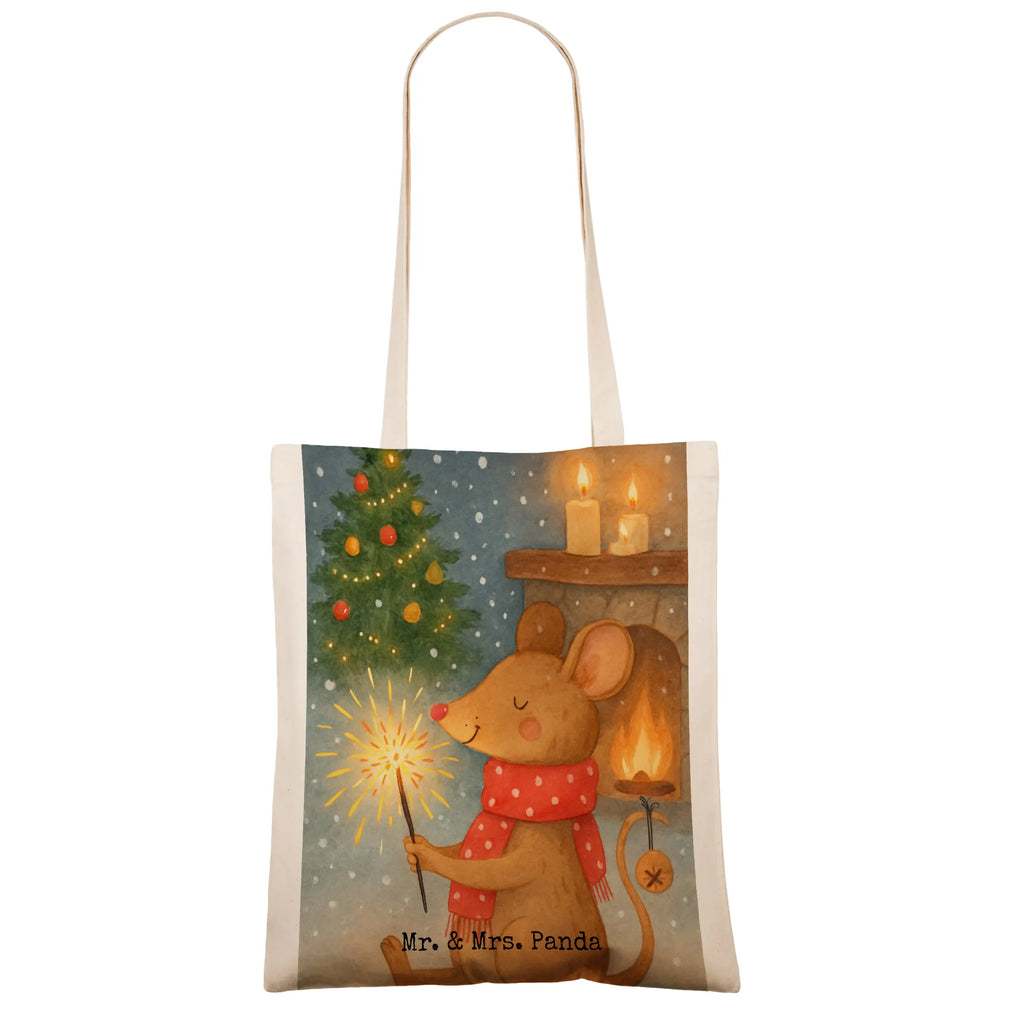 Tote bag Mouse Christmas Design Strandtasche, Einkaufstasche, Jutetasche, Tasche, Tragetasche, Beutel, Laptoptasche, Umhängetasche, Jutebeutel, Schultertasche, Beuteltasche, Einkaufstüte, Stofftasche, Stoffbeutel, Shopper, Badetasche, Winter, Weihnachten, Weihnachtsdeko, Nikolaus, Advent, Heiligabend, Wintermotiv, Weihnachtswunder, Frohe Weihnachten, Maus, Weihnachtsmotiv, Weihnachtsgruß, Mäuschen