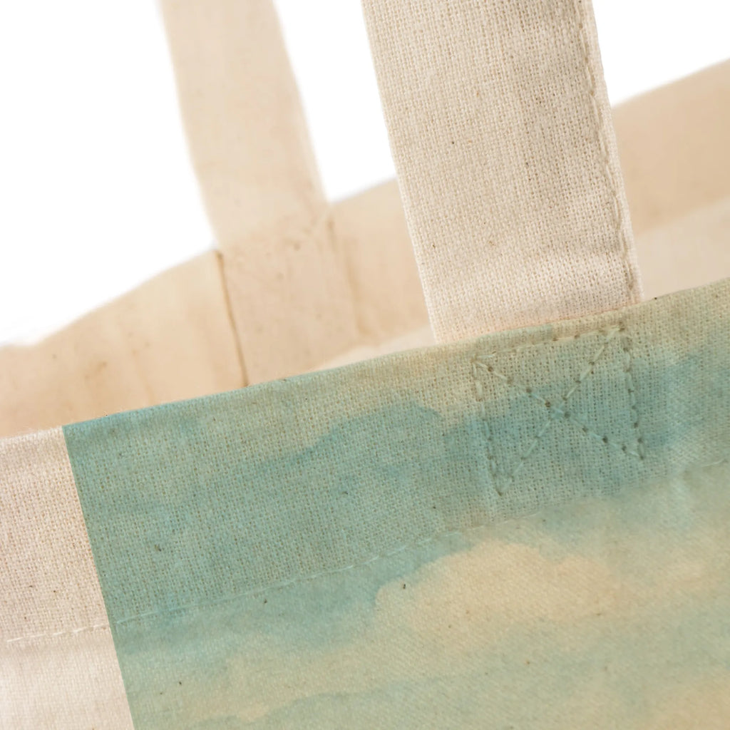 Tragetasche Einhorn Bergsteiger Design Stoffbeutel, Beutel, Jutetasche, Tragetasche, Jutebeutel, Tasche, Laptoptasche, Umhängetasche, Einkaufstüte, Shopper, Schultertasche, Stofftasche, Strandtasche, Einkaufstasche, Badetasche, Beuteltasche, Einhorn, Einhörner, Einhorn Deko, Unicorn, Urlaub, Entdecker, Weltreise, Abenteuer, Bergsteiger, Weltenbummler, Abenteurer, Berge, Reisen