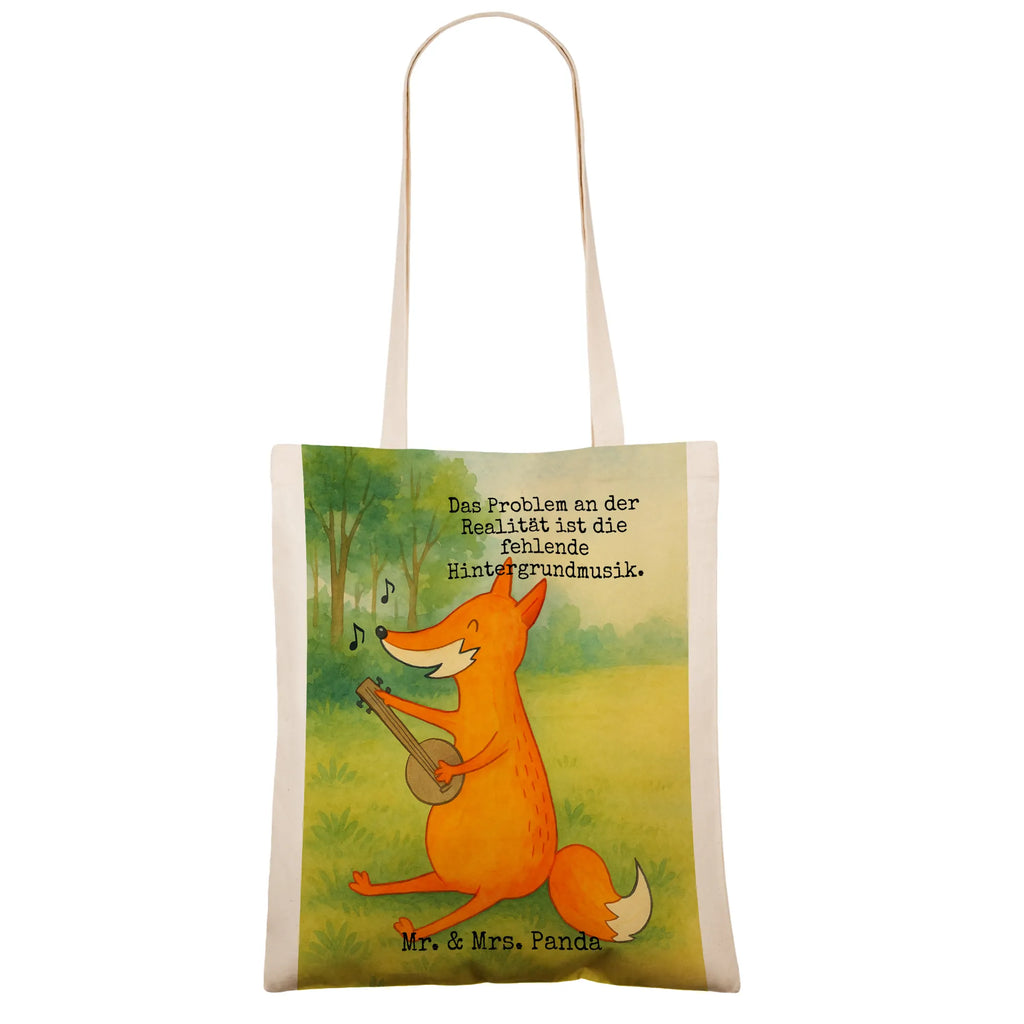Tragetasche Fuchs Gitarre Design Shopper, Jutebeutel, Jutetasche, Tasche, Stoffbeutel, Laptoptasche, Strandtasche, Einkaufstüte, Stofftasche, Beutel, Badetasche, Einkaufstasche, Umhängetasche, Schultertasche, Beuteltasche, Tragetasche, Fuchs, Sänger, Gitarre, Geschenk Musiker, Füchse, Musik Spruch, Musikerin, Sängerin