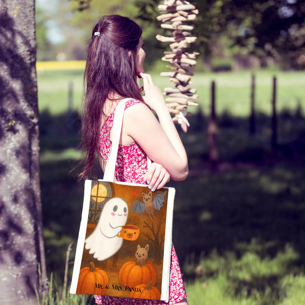 Tragetasche Gespenst Kaffee Design Badetasche, Einkaufstasche, Stoffbeutel, Beuteltasche, Umhängetasche, Tragetasche, Einkaufstüte, Jutebeutel, Tasche, Beutel, Schultertasche, Strandtasche, Stofftasche, Jutetasche, Shopper, Laptoptasche, Halloween, Deko, Martinssingen, Dekoration, Geschenke, Schenken, Gespenst, Kaffee