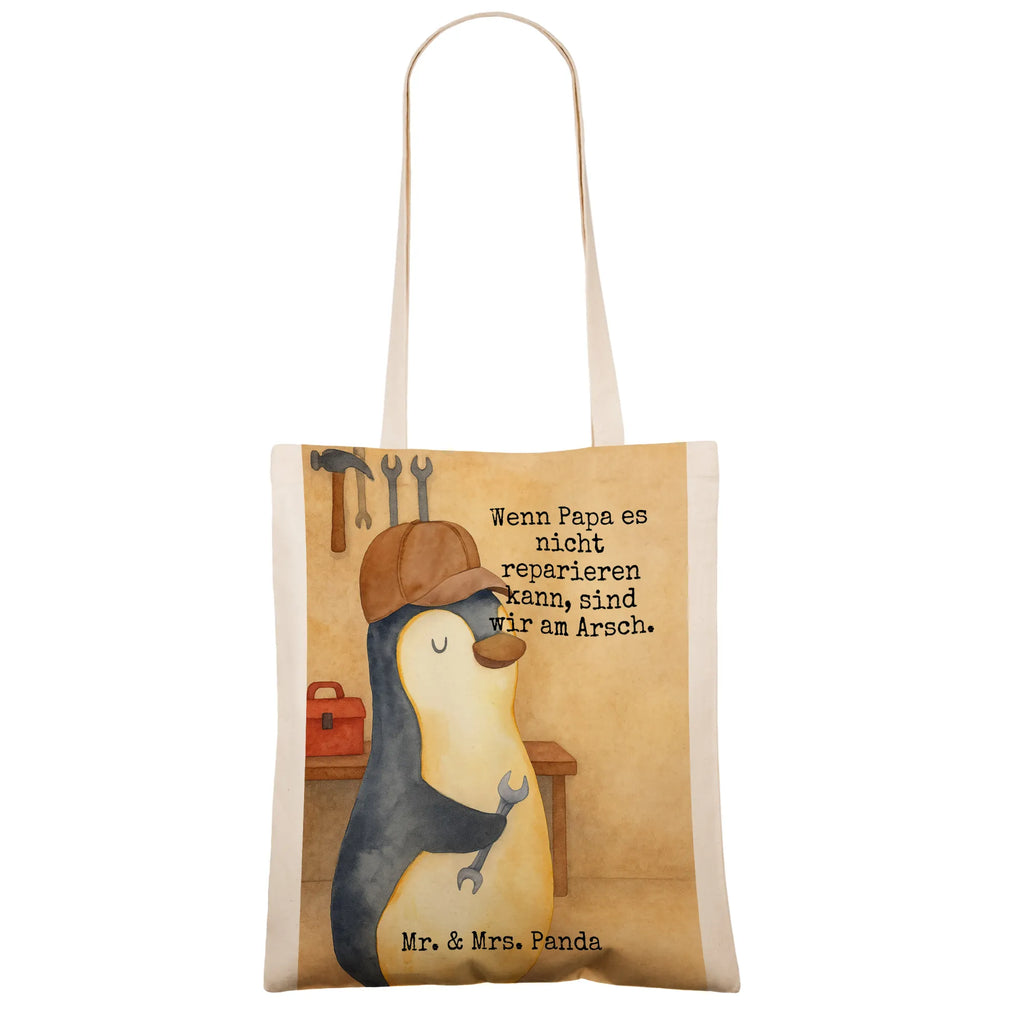 Tragetasche Wenn Papa es nicht reparieren kann, sind wir am Arsch Design Shopper, Umhängetasche, Stofftasche, Strandtasche, Jutetasche, Stoffbeutel, Einkaufstasche, Beuteltasche, Schultertasche, Jutebeutel, Laptoptasche, Einkaufstüte, Tragetasche, Beutel, Tasche, Badetasche, Familie, Vatertag, Muttertag, Bruder, Schwester, Mama, Papa, Oma, Opa, Geschenk Papa, Vater, Bester Papa der Welt