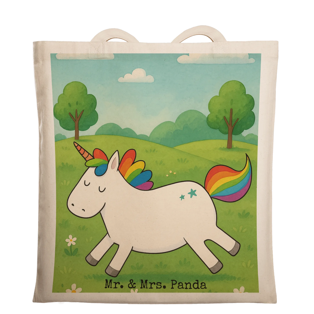 Tragetasche Einhorn Happy Design Stoffbeutel, Laptoptasche, Jutetasche, Umhängetasche, Badetasche, Schultertasche, Shopper, Jutebeutel, Einkaufstüte, Tasche, Beuteltasche, Tragetasche, Strandtasche, Beutel, Stofftasche, Einkaufstasche, Einhorn, Einhörner, Einhorn Deko, Unicorn, fröhlich, witzig, Lachen, spannend, Freude, glücklich, Lächeln, Spaß, Lebensfreude