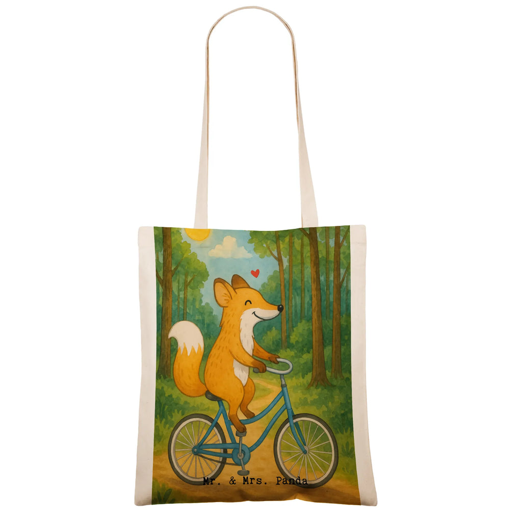 Tragetasche Fuchs Fahrrad fahren Design Umhängetasche, Schultertasche, Strandtasche, Jutebeutel, Einkaufstüte, Shopper, Beuteltasche, Einkaufstasche, Stoffbeutel, Tragetasche, Tasche, Stofftasche, Jutetasche, Laptoptasche, Beutel, Badetasche, Geschenk, Sport, Sportart, Hobby, Schenken, Danke, Dankeschön, Auszeichnung, Gewinn, Sportler, Radsport, Radeln, Trekking, Fahrrad fahren, Mountainbiking