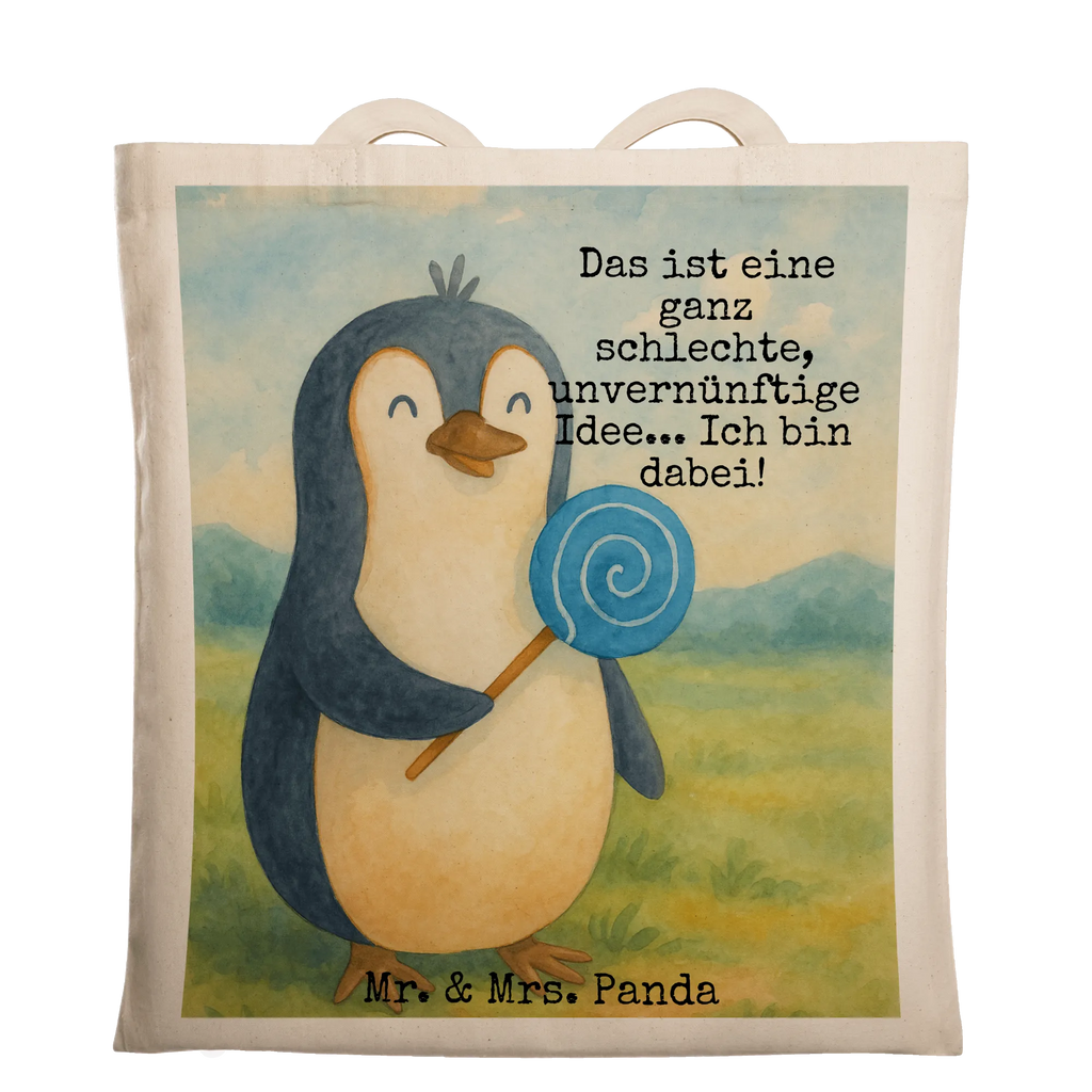 Tragetasche Pinguin Lolli Design Beuteltasche, Einkaufstüte, Badetasche, Laptoptasche, Schultertasche, Jutetasche, Einkaufstasche, Beutel, Strandtasche, Stofftasche, Jutebeutel, Umhängetasche, Stoffbeutel, Tasche, Tragetasche, Shopper, Pinguin, Spruch, Ganove, Rabauke, Pinguine, Süßigkeiten, Gauner, Lolli, Rebell, Blödsinn