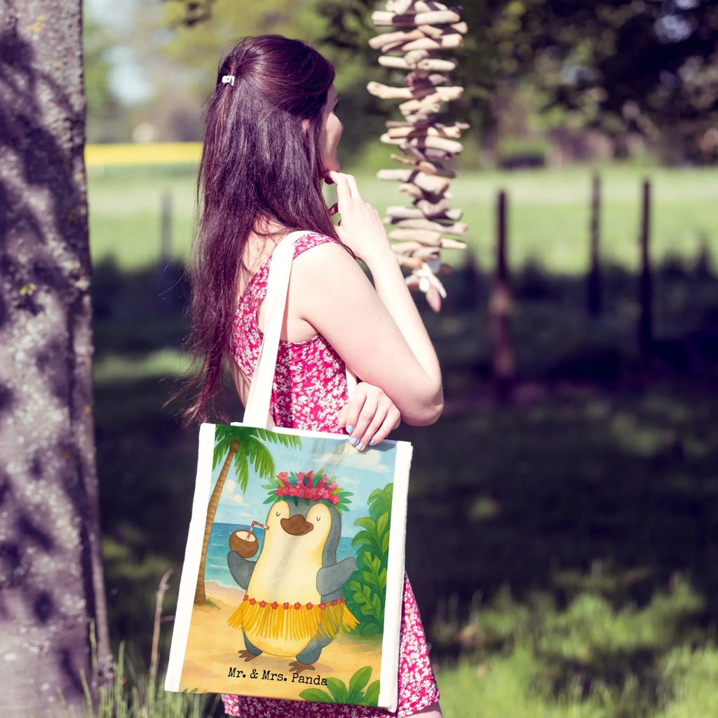 Tragetasche Pinguin Kokosnuss Design Umhängetasche, Beutel, Einkaufstüte, Shopper, Schultertasche, Stofftasche, Jutebeutel, Jutetasche, Beuteltasche, Laptoptasche, Tragetasche, Strandtasche, Einkaufstasche, Stoffbeutel, Tasche, Badetasche, Pinguin, Urlaub, Kokosnuss, Aloha, Hawaii, Pinguine
