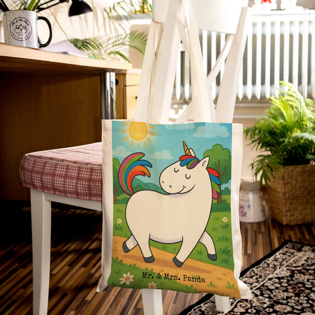 Tragetasche Einhorn Stolzieren Design Umhängetasche, Stoffbeutel, Stofftasche, Einkaufstasche, Jutebeutel, Badetasche, Beuteltasche, Jutetasche, Beutel, Strandtasche, Tragetasche, Laptoptasche, Schultertasche, Shopper, Einkaufstüte, Tasche, Einhorn, Einhörner, Einhorn Deko, Unicorn, Pferd, Reiter, Reiten, Geschenk, bunt, anders, Freundin, stolz
