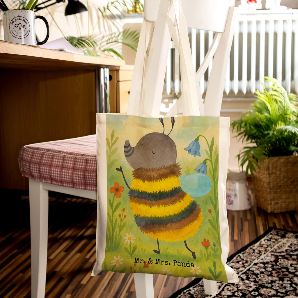 Tote bag bumblebee fluffy Design Stofftasche, Jutetasche, Tasche, Schultertasche, Shopper, Jutebeutel, Strandtasche, Einkaufstasche, Laptoptasche, Stoffbeutel, Einkaufstüte, Beutel, Tragetasche, Beuteltasche, Umhängetasche, Badetasche, Tiermotive, Gute Laune, lustige Sprüche, Tiere, Biene, Natur, Hummel, Flauschig, Blume