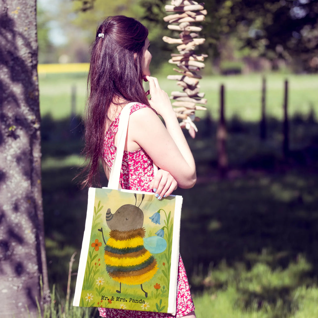 Tote bag bumblebee fluffy Design Stofftasche, Jutetasche, Tasche, Schultertasche, Shopper, Jutebeutel, Strandtasche, Einkaufstasche, Laptoptasche, Stoffbeutel, Einkaufstüte, Beutel, Tragetasche, Beuteltasche, Umhängetasche, Badetasche, Tiermotive, Gute Laune, lustige Sprüche, Tiere, Biene, Natur, Hummel, Flauschig, Blume