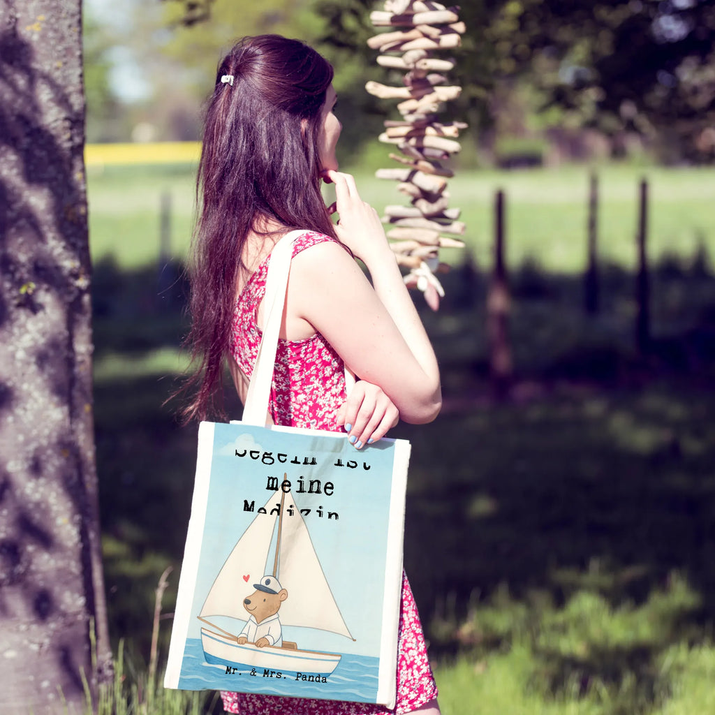 Torba niedźwiedź Żeglowanie Design Einkaufstüte, Beuteltasche, Shopper, Strandtasche, Umhängetasche, Schultertasche, Einkaufstasche, Stofftasche, Laptoptasche, Stoffbeutel, Beutel, Jutetasche, Jutebeutel, Tragetasche, Badetasche, Tasche, Geschenk, Sport, Sportart, Hobby, Schenken, Danke, Dankeschön, Auszeichnung, Gewinn, Sportler, Yachtclub, segeln, Segelboot, Segelschule, Segeltörn