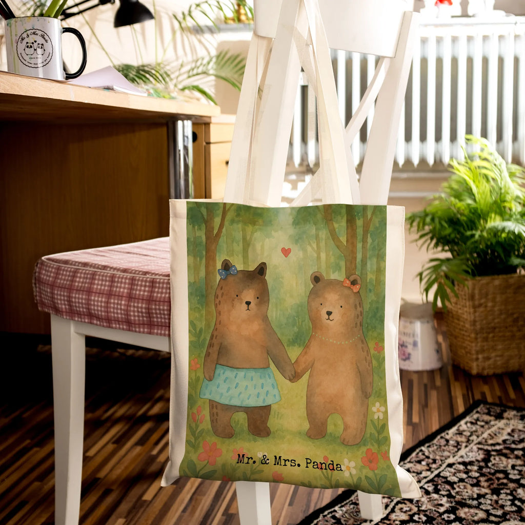 Tote bag bear Girlfriend Design Jutetasche, Jutebeutel, Einkaufstüte, Umhängetasche, Einkaufstasche, Schultertasche, Laptoptasche, Tasche, Stoffbeutel, Beuteltasche, Stofftasche, Strandtasche, Beutel, Tragetasche, Badetasche, Shopper, Bär, Teddy, Teddybär, Bär Freundin Beste Freund Liebe Liebesbeweis Verliebt Kumpel Kumpeliene
