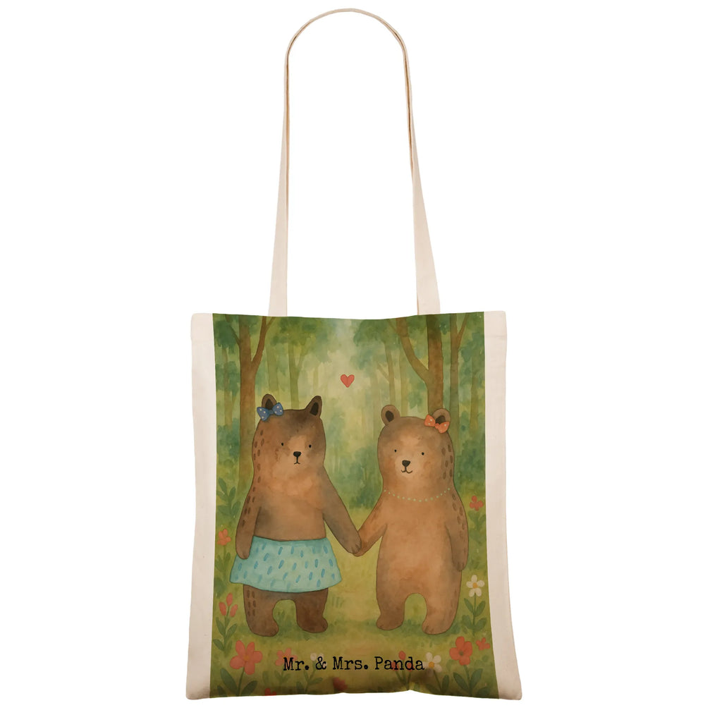 Tote bag bear Girlfriend Design Jutetasche, Jutebeutel, Einkaufstüte, Umhängetasche, Einkaufstasche, Schultertasche, Laptoptasche, Tasche, Stoffbeutel, Beuteltasche, Stofftasche, Strandtasche, Beutel, Tragetasche, Badetasche, Shopper, Bär, Teddy, Teddybär, Bär Freundin Beste Freund Liebe Liebesbeweis Verliebt Kumpel Kumpeliene