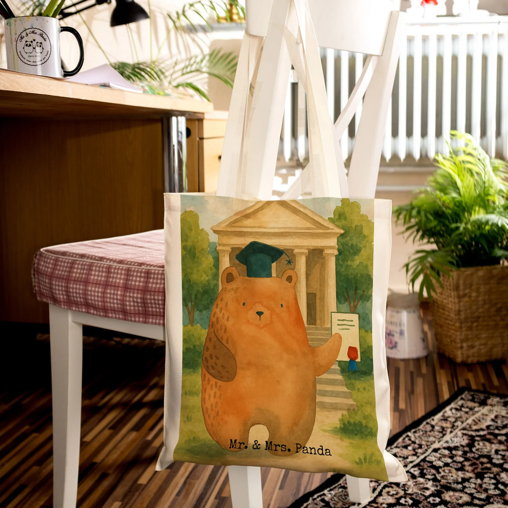 Tote bag bear Test Design Einkaufstasche, Einkaufstüte, Jutebeutel, Strandtasche, Umhängetasche, Shopper, Schultertasche, Badetasche, Jutetasche, Laptoptasche, Beuteltasche, Stoffbeutel, Stofftasche, Tasche, Beutel, Tragetasche, Bär, Teddy, Teddybär, Abschluss, Abschlusszeugnis, Prüfung bestanden, Prüfungen, Abitur, Zeugnis