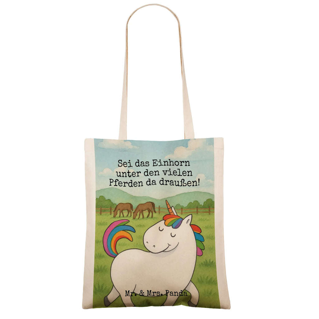 Tragetasche Einhorn Stolzieren Design Umhängetasche, Stoffbeutel, Stofftasche, Einkaufstasche, Jutebeutel, Badetasche, Beuteltasche, Jutetasche, Beutel, Strandtasche, Tragetasche, Laptoptasche, Schultertasche, Shopper, Einkaufstüte, Tasche, Einhorn, Einhörner, Einhorn Deko, Unicorn, Pferd, Reiter, Reiten, Geschenk, bunt, anders, Freundin, stolz