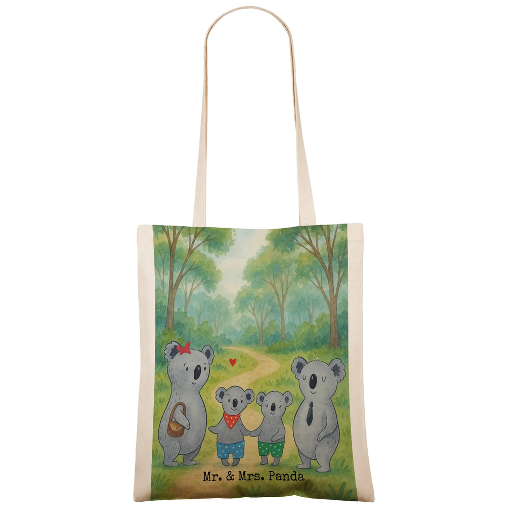 Tragetasche Koala Familie zwei Design Tragetasche, Beuteltasche, Stoffbeutel, Schultertasche, Tasche, Badetasche, Einkaufstasche, Jutetasche, Strandtasche, Einkaufstüte, Jutebeutel, Shopper, Umhängetasche, Laptoptasche, Beutel, Stofftasche, Familie, Vatertag, Muttertag, Bruder, Schwester, Mama, Papa, Oma, Opa, Lieblingsfamilie, Koalafamilie, Koalabär, beste Familie, Familienzeit, Koala, Familienleben