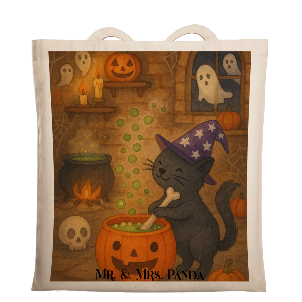 Tragetasche Kater Hexenkessel Design Stofftasche, Jutebeutel, Beuteltasche, Schultertasche, Badetasche, Einkaufstasche, Jutetasche, Stoffbeutel, Einkaufstüte, Tragetasche, Laptoptasche, Shopper, Umhängetasche, Strandtasche, Tasche, Beutel, Halloween, Deko, Martinssingen, Dekoration, Geschenke, Schenken, Zaubern, Hexenkessel, Zaubertrank, Kater, Hexe