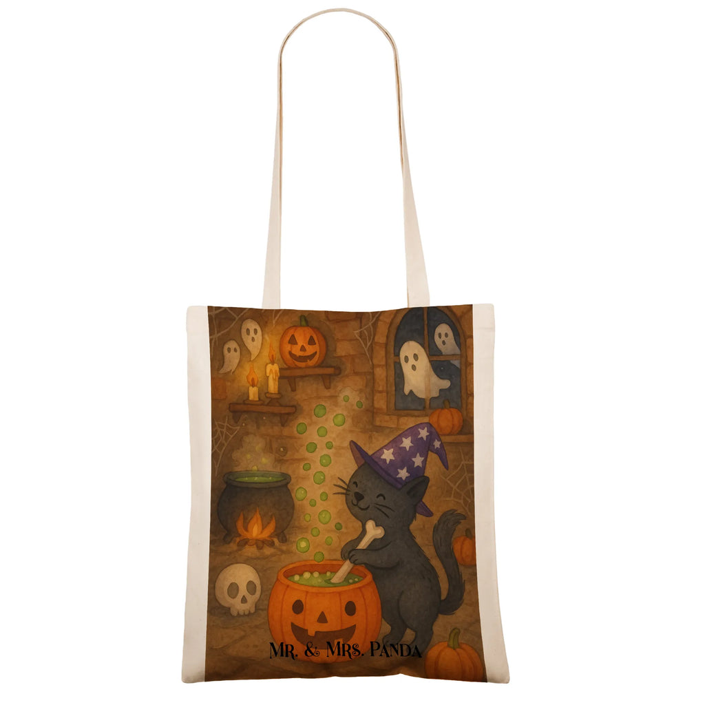 Tragetasche Kater Hexenkessel Design Stofftasche, Jutebeutel, Beuteltasche, Schultertasche, Badetasche, Einkaufstasche, Jutetasche, Stoffbeutel, Einkaufstüte, Tragetasche, Laptoptasche, Shopper, Umhängetasche, Strandtasche, Tasche, Beutel, Halloween, Deko, Martinssingen, Dekoration, Geschenke, Schenken, Zaubern, Hexenkessel, Zaubertrank, Kater, Hexe