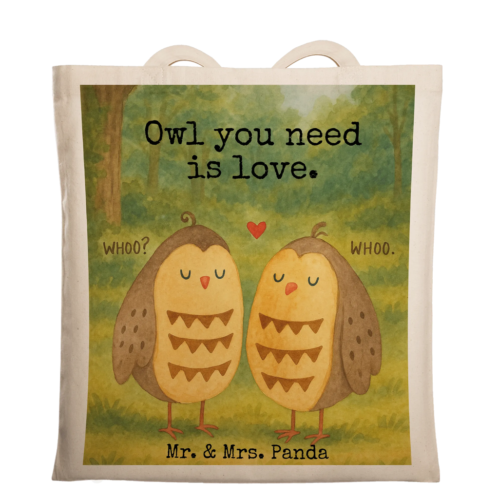 Tragetasche Eulen Liebe Design Laptoptasche, Schultertasche, Einkaufstüte, Tragetasche, Beutel, Stofftasche, Einkaufstasche, Umhängetasche, Tasche, Badetasche, Jutebeutel, Strandtasche, Beuteltasche, Jutetasche, Stoffbeutel, Shopper, Eule, Wortspiel lustig, Freund, All you need is love, Liebe Spruch, Eule Deko, Owl, Freundin Geschenk, Liebe, Hochzeit Spruch