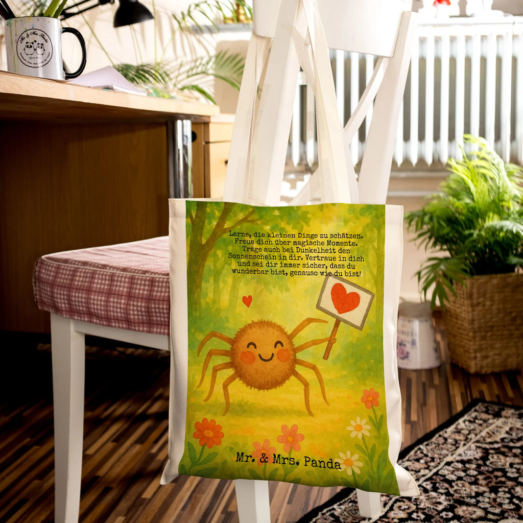 Tragetasche Spinne Agathe Motivation Design Tasche, Beuteltasche, Tragetasche, Strandtasche, Einkaufstasche, Einkaufstüte, Beutel, Jutetasche, Badetasche, Shopper, Jutebeutel, Stoffbeutel, Laptoptasche, Umhängetasche, Stofftasche, Schultertasche, Spinne Agathe, Spinne, Agathe, Videos, Merchandise, Motivation, Vertrauen, Glück, Dankeschön, Liebe