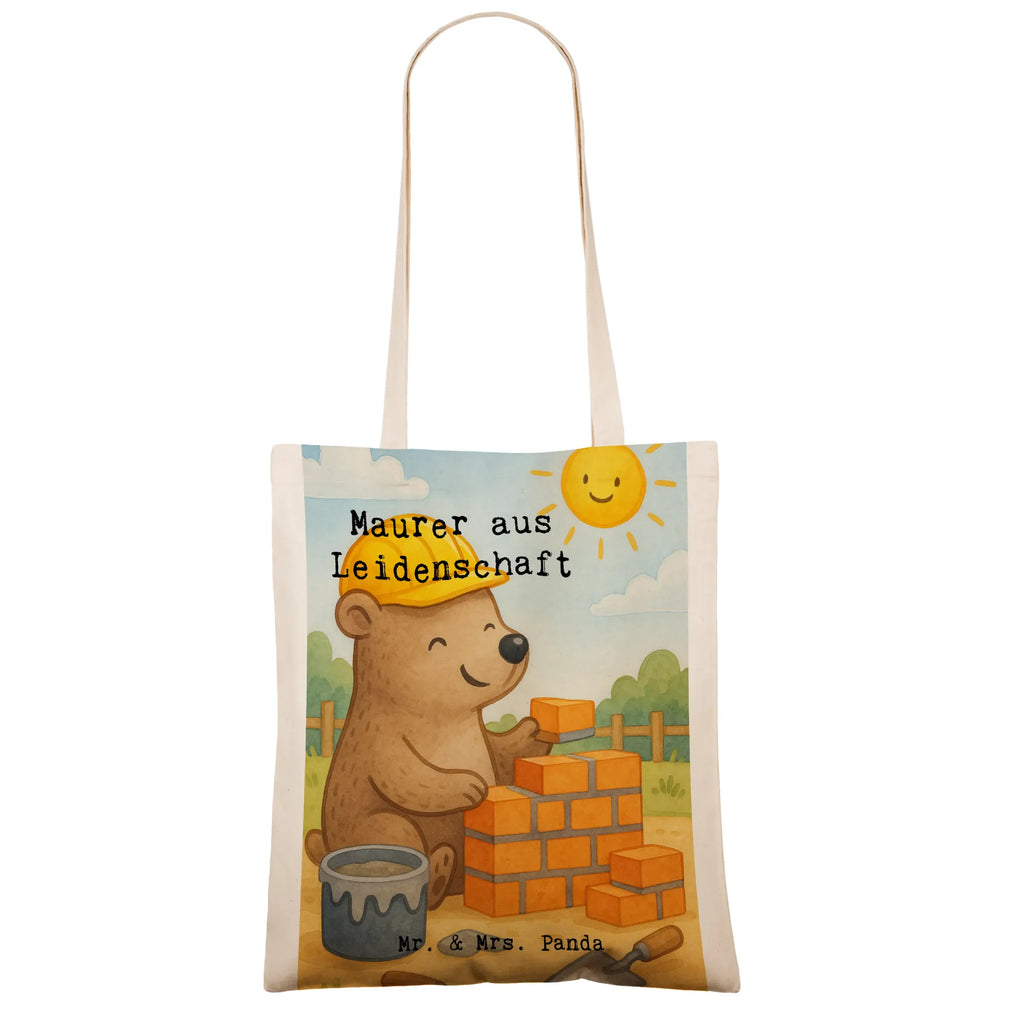 Tragetasche Maurer Leidenschaft Design Einkaufstasche, Schultertasche, Stofftasche, Tragetasche, Jutebeutel, Stoffbeutel, Strandtasche, Jutetasche, Shopper, Badetasche, Beuteltasche, Tasche, Umhängetasche, Beutel, Einkaufstüte, Laptoptasche, Beruf, Ausbildung, Jubiläum, Abschied, Rente, Kollege, Kollegin, Geschenk, Schenken, Arbeitskollege, Mitarbeiter, Firma, Danke, Dankeschön, Gesellenprüfung, Handwerker, Maurermeister, Maurer, Maurerbetrieb
