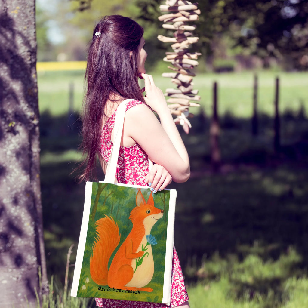 Tragetasche Eichhörnchen Blume Design Einkaufstüte, Strandtasche, Stofftasche, Beuteltasche, Umhängetasche, Schultertasche, Beutel, Tragetasche, Shopper, Jutebeutel, Laptoptasche, Einkaufstasche, Jutetasche, Stoffbeutel, Badetasche, Tasche, Tiermotive, Gute Laune, lustige Sprüche, Tiere, Eichhörnchen, Motivation Sprüche, Spruch Deko, Spaß, Eichhorn, glücklich Spruch, Spruch positiv, Motivation Bilder, Lachen