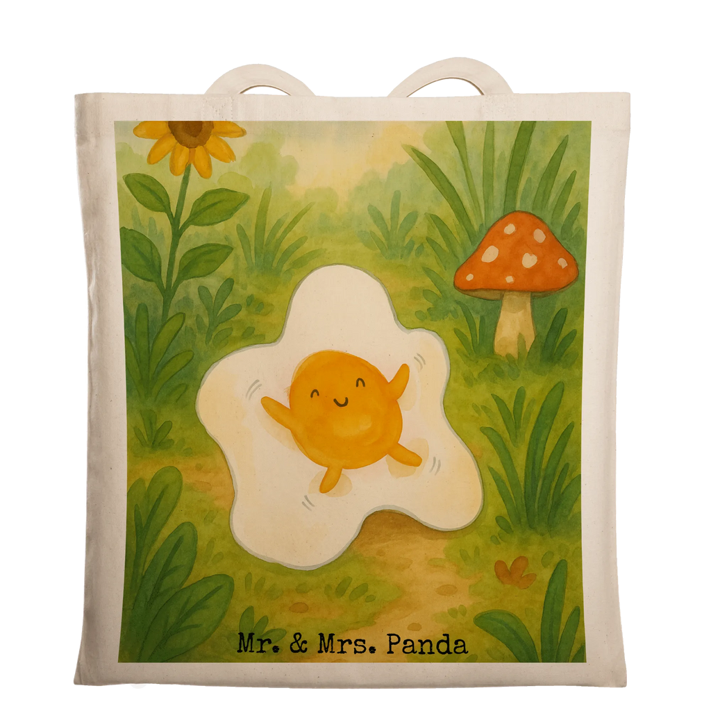 Tote bag Fried egg egg Design shopper, shopping bag, cotton bag, jute bag, shoulder bag, bag, Carrier bag, cloth bag, pouch, small animals, cute, funny, cute animal motives, hand drawn, small world, funny sayings, good mood, happy, gifts, gift ideas, special gifts, animal lover, card, love, day, Egg, nice, fried egg