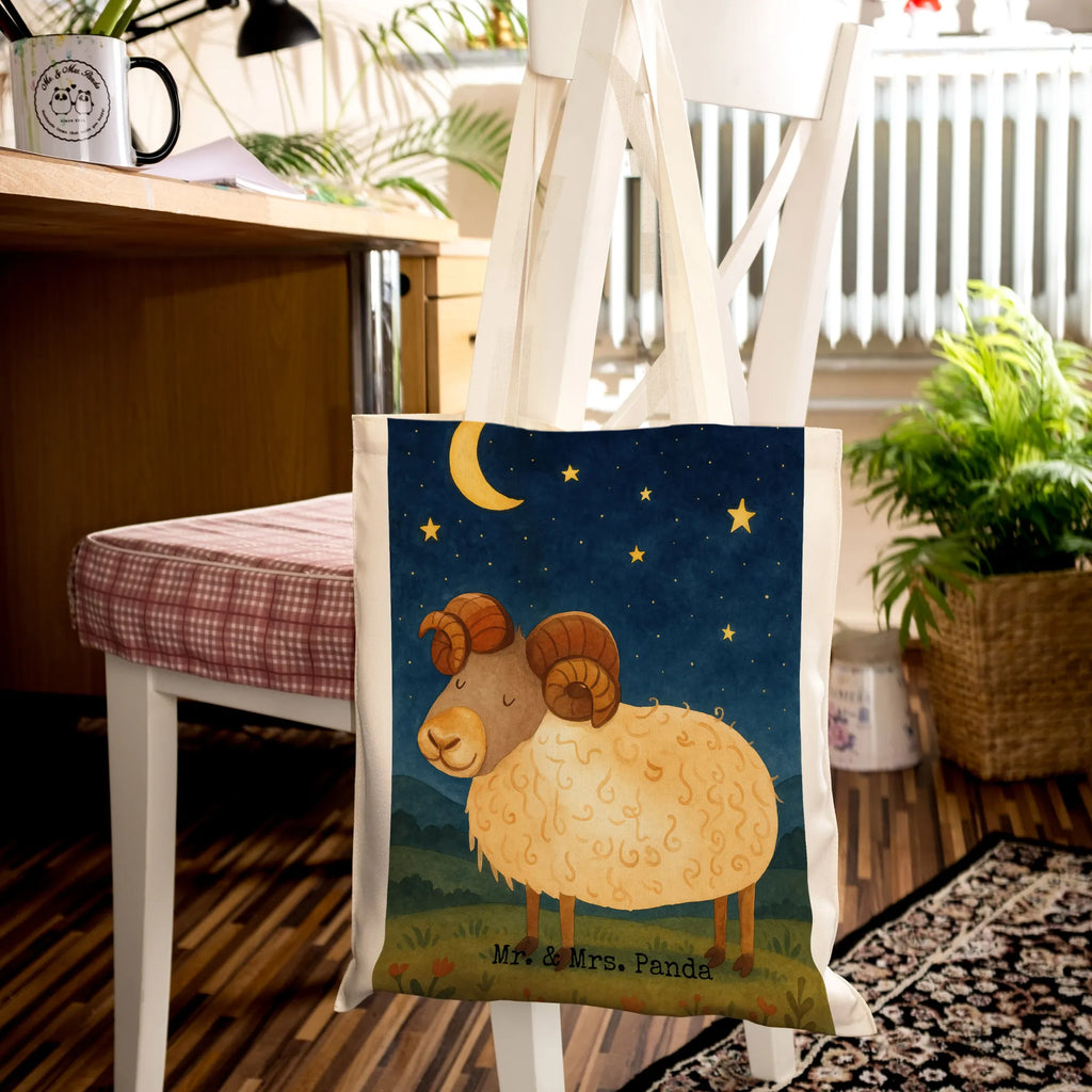 Tragetasche Sternzeichen Widder Design Stoffbeutel, Umhängetasche, Badetasche, Jutetasche, Einkaufstasche, Tragetasche, Einkaufstüte, Jutebeutel, Schultertasche, Strandtasche, Beuteltasche, Beutel, Shopper, Tasche, Laptoptasche, Stofftasche, Tierkreiszeichen, Sternzeichen, Horoskop, Astrologie, Aszendent, Bock, Widder Sternzeichen, Geschenk April, Widder Geschenk, Schafbock, Geschenk März, Geburtstag März, Geburtstag April