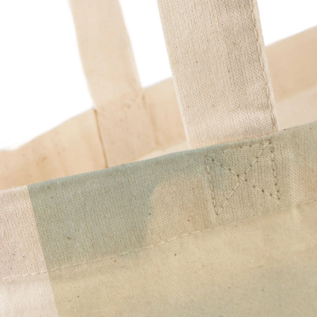 Tragetasche Bär Bergsteigen Design Shopper, Beutel, Strandtasche, Beuteltasche, Schultertasche, Einkaufstüte, Laptoptasche, Tasche, Jutetasche, Badetasche, Jutebeutel, Stoffbeutel, Tragetasche, Einkaufstasche, Umhängetasche, Stofftasche, Geschenk, Sport, Sportart, Hobby, Schenken, Danke, Dankeschön, Auszeichnung, Gewinn, Sportler, wandern, Alpinwandern, Alpinismus, Bergsteigen, Bergsport, Trekking