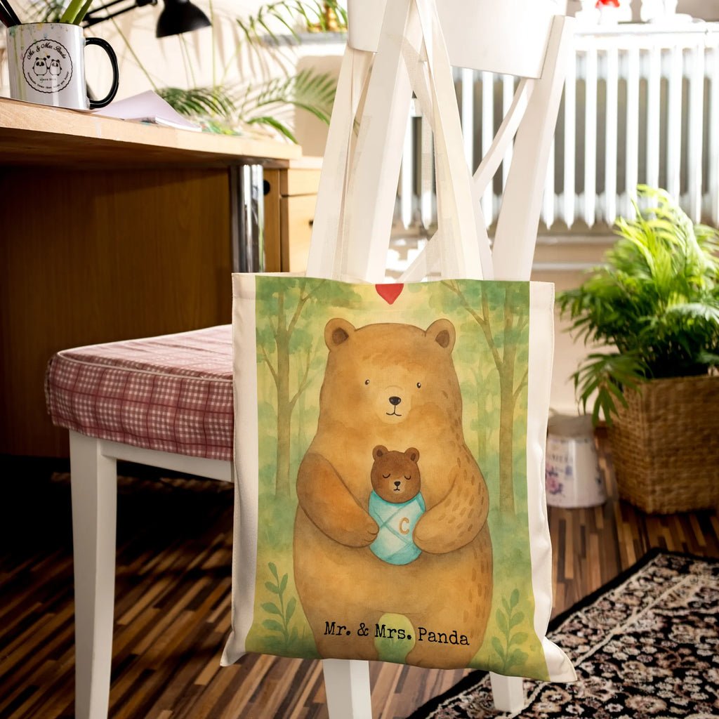 Tote bag bear infant Design bag, jute bag, Carrier bag, pouch, cloth bag, shopping bag, cotton bag, shoulder bag, shopper, bear, teddy, teddy bear, cuddly toy, baby, nephew, congratulations, baptized child, parents, mother, baptism, birth, grandson, niece, grandchild, birthday