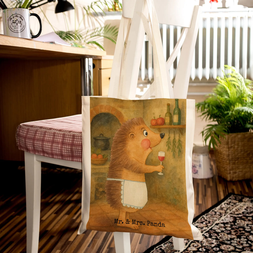 Torba jeż wino Design Motywy zwierzęce, dobra energia, zabawne powiedzonka, zwierzęta