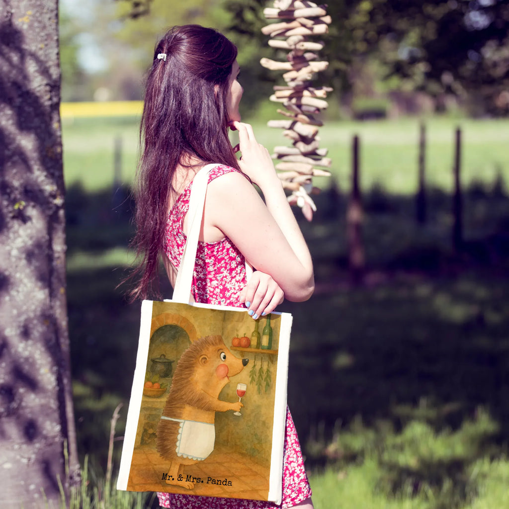 Torba jeż wino Design Motywy zwierzęce, dobra energia, zabawne powiedzonka, zwierzęta