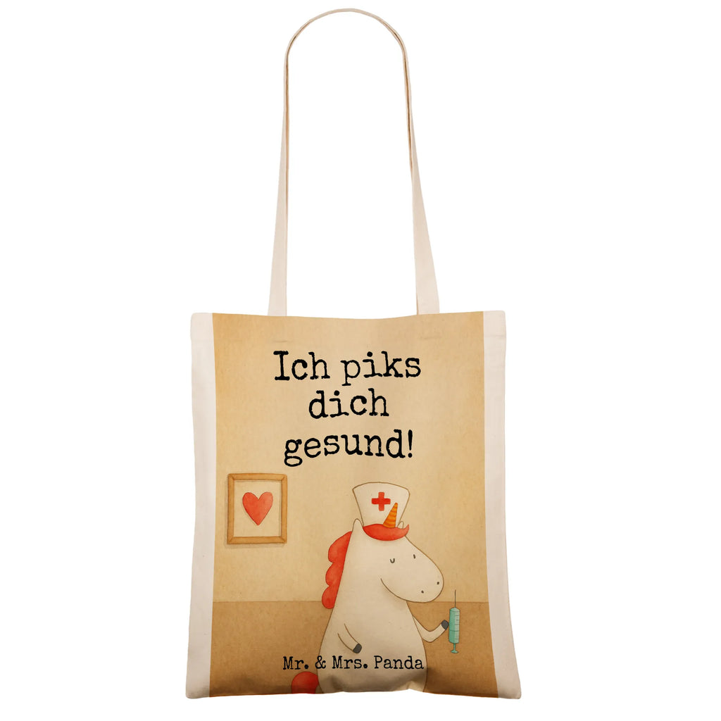 Tragetasche Einhorn Krankenschwester Design Jutetasche, Einkaufstasche, Einkaufstüte, Strandtasche, Stoffbeutel, Tasche, Jutebeutel, Beuteltasche, Umhängetasche, Laptoptasche, Stofftasche, Tragetasche, Badetasche, Shopper, Beutel, Schultertasche, Einhorn, Einhörner, Einhorn Deko, Unicorn, Ärztin Geschenk, Krankenschwester Geschenk, Krankenhaus, Krankenpflegerin, Krankenpfleger Geschenk, Krankenschwester Dankeschön