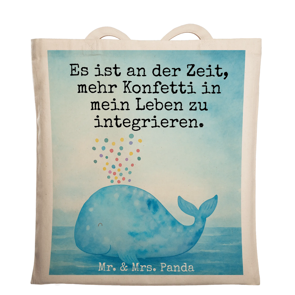 Tragetasche Wal Konfetti Design Einkaufstüte, Tragetasche, Jutebeutel, Strandtasche, Stoffbeutel, Shopper, Schultertasche, Einkaufstasche, Badetasche, Jutetasche, Umhängetasche, Beutel, Stofftasche, Beuteltasche, Tasche, Laptoptasche, Meerestiere, Meer, Urlaub, Geburtstag, Wale, Trennung, Konfetti, Diät, Neustart, Neuanfang, Lebensabschnitt, Abnehmen, Wal, Motivation