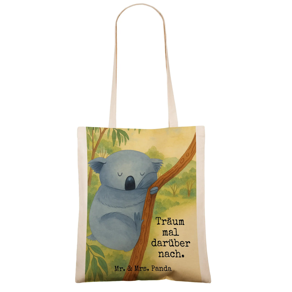 Tote bag koala Design Jutetasche, Shopper, Einkaufstasche, Beutel, Umhängetasche, Tragetasche, Badetasche, Jutebeutel, Schultertasche, Strandtasche, Stoffbeutel, Beuteltasche, Laptoptasche, Tasche, Stofftasche, Einkaufstüte, Tiermotive, Gute Laune, lustige Sprüche, Tiere, Bär, Traumland, träumen, Koala, schlafen, Traum, Schlafzimmer, Koalabär