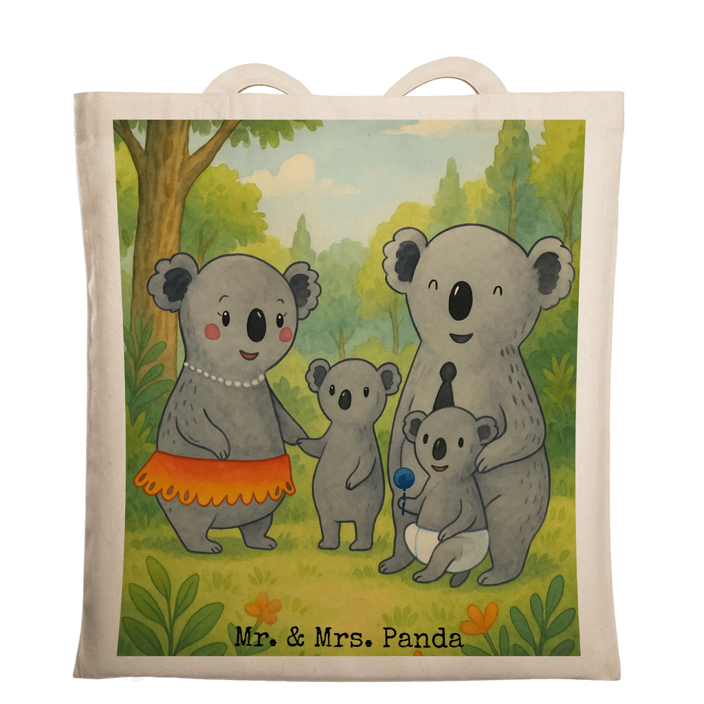Tote bag Koala Family Design Einkaufstüte, Stofftasche, Strandtasche, Badetasche, Beuteltasche, Stoffbeutel, Tasche, Schultertasche, Einkaufstasche, Beutel, Shopper, Jutetasche, Umhängetasche, Tragetasche, Laptoptasche, Jutebeutel, Familie, Vatertag, Muttertag, Bruder, Schwester, Mama, Papa, Oma, Opa, Geschwister, Kinder, Koala, Family, Familienleben, Koalas
