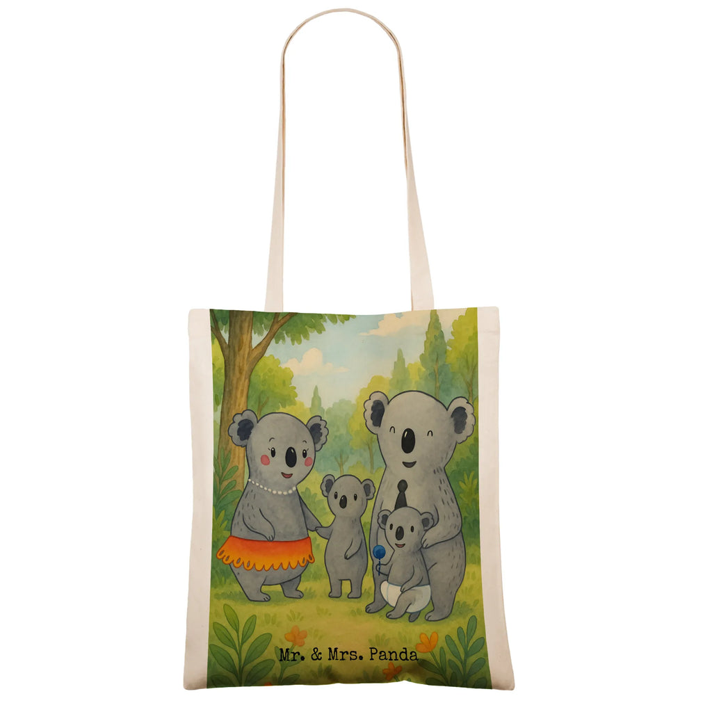 Tote bag Koala Family Design Einkaufstüte, Stofftasche, Strandtasche, Badetasche, Beuteltasche, Stoffbeutel, Tasche, Schultertasche, Einkaufstasche, Beutel, Shopper, Jutetasche, Umhängetasche, Tragetasche, Laptoptasche, Jutebeutel, Familie, Vatertag, Muttertag, Bruder, Schwester, Mama, Papa, Oma, Opa, Geschwister, Kinder, Koala, Family, Familienleben, Koalas