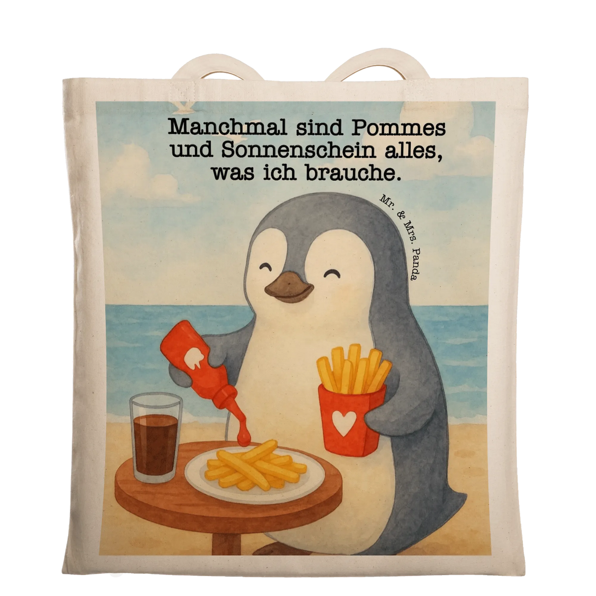 Tragetasche Pinguin Pommes Design