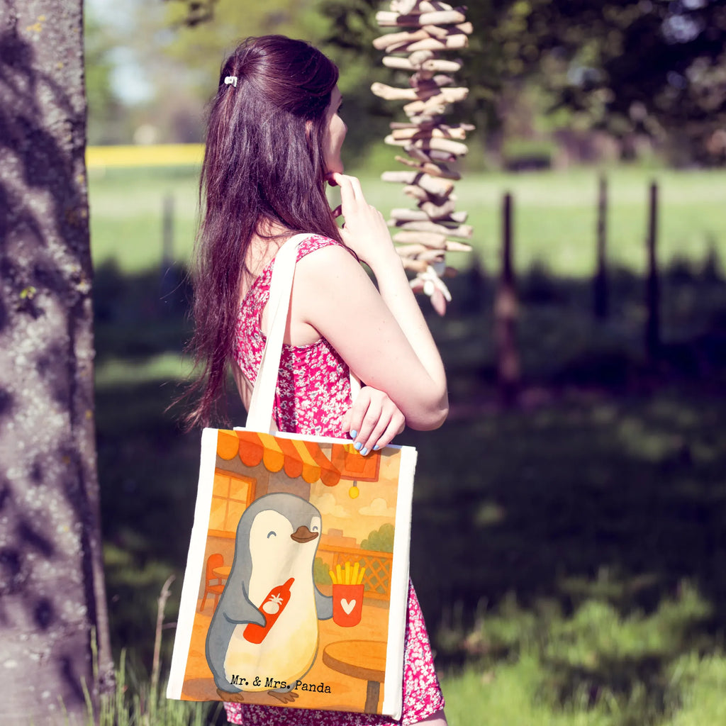 Tote bag penguin French fries Design Jutebeutel, Badetasche, Stoffbeutel, Jutetasche, Einkaufstasche, Umhängetasche, Tragetasche, Tasche, Strandtasche, Shopper, Beutel, Laptoptasche, Schultertasche, Stofftasche, Beuteltasche, Einkaufstüte, Liebe, Partner, Freund, Freundin, Ehemann, Ehefrau, Heiraten, Verlobung, Heiratsantrag, Liebesgeschenk, Jahrestag, Hocheitstag, Geschenk für Frauen, Mitbringsel, Hochzeitstag, Liebesbeweis, für Ehemann, Geschenk für Freundin, Geschenk für Partner, Valentinstag, für Männer