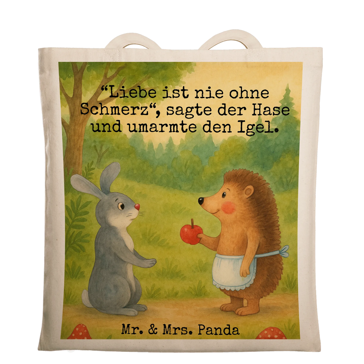 Tragetasche Hase Igel Design Schulbeutel, stoff shopper, Tote Bag, textiltasche, Baumwoll-Tragetasche, Shopping Tasche, totebag, Laptoptasche, Einkaufstüte, textilbeutel, schulterbeutel, festival tasche, Baumwolltasche, studententasche, einkaufstasche baumwolle, Stoffbeutel, festivaltasche, Tragetasche, henkeltasche baumwolle, universaltasche, Freizeittasche, Unitasche, einkaufsshopper, tragbeutel, Alltagstasche, freizeitbeutel, Baumwollbeutel, tasche baumwolle, dokumententasche, beutel baumwolle, campus tasche, Einkaufstasche, canvas tasche, schultertasche baumwolle, baumwoll shopper, Stoff-Tragetasche, umhängebeutel, Baumwoll-Shopper, Uni Tasche, Büchertasche, Stofftasche, umhängetasche baumwolle, Beutel, tragetasche baumwolle, Jutebeutel, Schultasche, stofftasche baumwolle, Tasche, Henkeltasche, Jutetasche, Lustige Sprüche, Tiere, Tiermotive, Gute Laune, Trösten, Spruch Romantisch, Igel und Hase, Hase, Liebe Spruch, Liebeskummer Geschenk, Igel, Trennungsschmerz, Herzschmerz