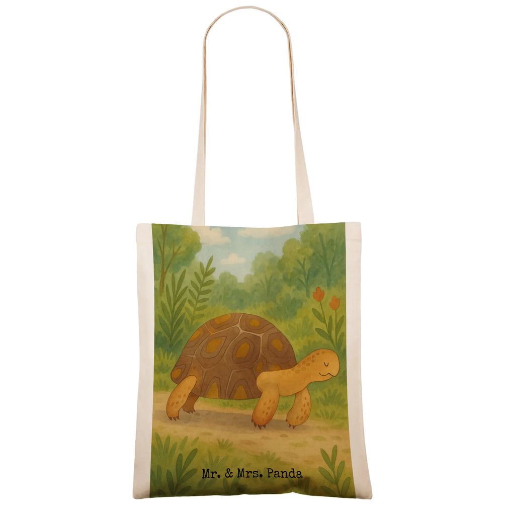 Tragetasche Schildkröte Marschieren Design Stoffbeutel, Schultertasche, Tasche, Strandtasche, Tragetasche, Umhängetasche, Beuteltasche, Einkaufstüte, Laptoptasche, Stofftasche, Shopper, Badetasche, Jutetasche, Jutebeutel, Einkaufstasche, Beutel, Meerestiere, Meer, Urlaub, Abenteuer, Schildkröte, Reiselust, get lost, Inspiration, Neustart, Motivation, Lieblingsmensch, Schildkröten