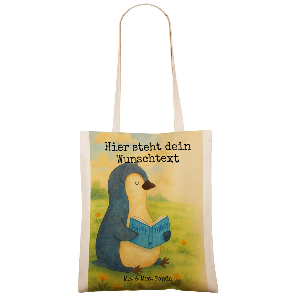 Personalisierte Tragetasche Pinguin Buch Design Personalisierte Kindergartentasche, Stoffbeutel mit Namen, Personalisierter Stoffbeutel, Personalisierte Einkaufstasche, Tragetasche mit Namen, Personalisierte Tasche, Personalisierter Jutebeutel, Personalisierte Jutetasche, Einkaufstasche mit Namen, Personalisierte Beuteltasche, Personalisierter Beutel, Pinguin, Ferien, Bücherwurm, Buch, Nichtstun, Urlaub, Lesen, Freizeit, Faulenzen, Pinguine