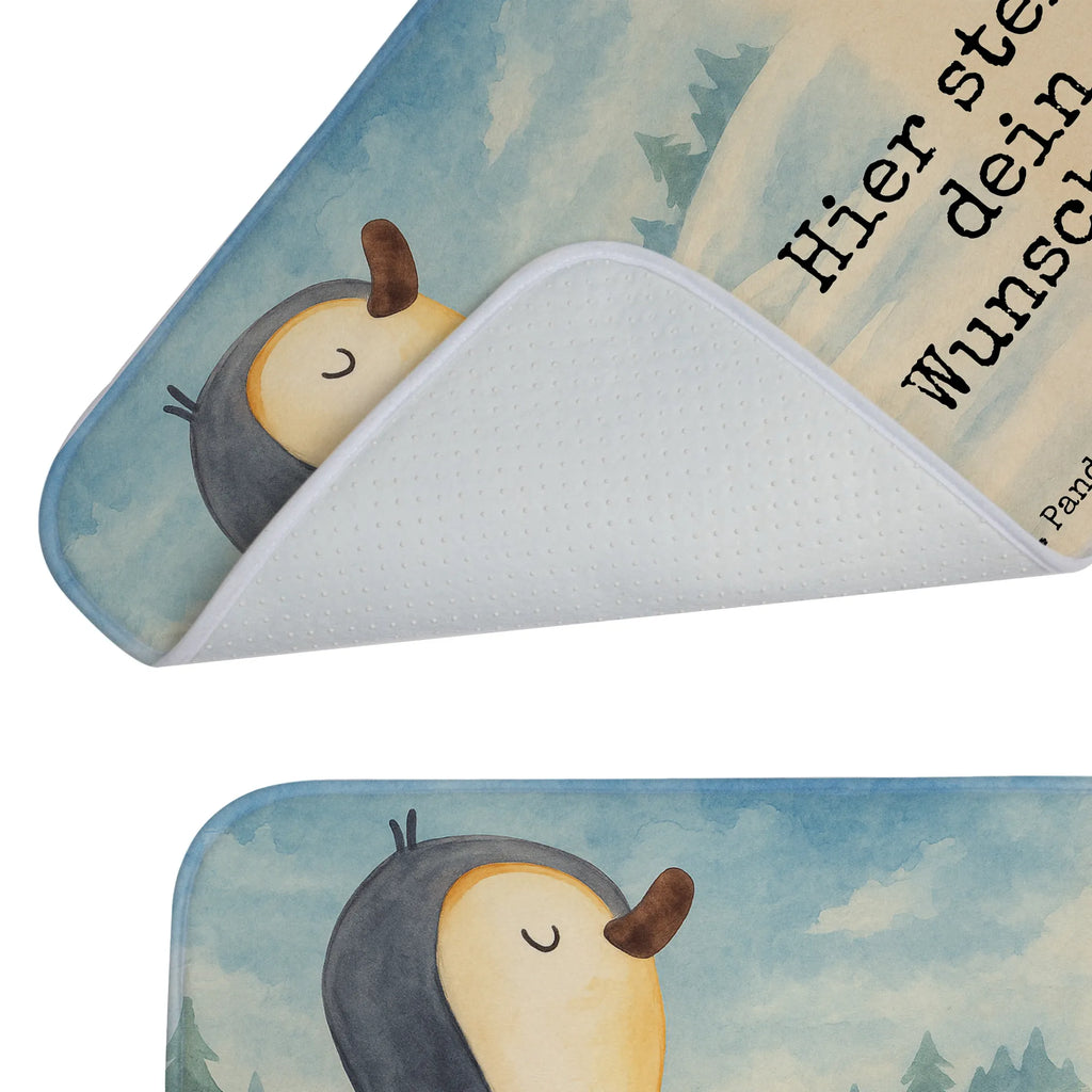 Personalised bath mat Penguin march Design Penguin, North Pole, Winter, Penguins, sister, brother, family, penguin, late riser, early riser, penguins