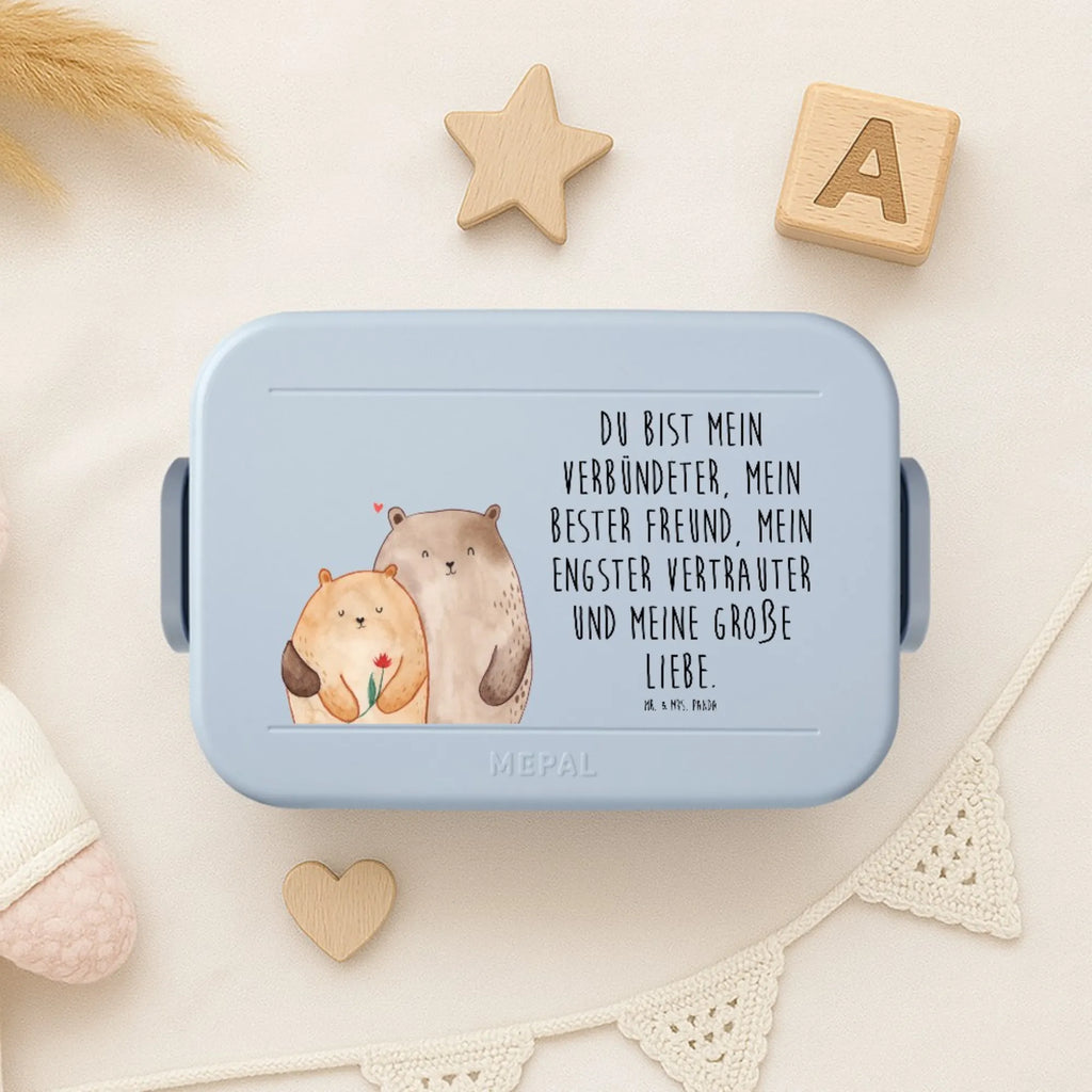 MEPAL Bentobox Bären Liebe Motiv Lunchbox, Bentobox, Brotdose, Liebe, Partner, Freund, Freundin, Ehemann, Ehefrau, Heiraten, Verlobung, Heiratsantrag, Liebesgeschenk, Jahrestag, Hocheitstag, Geschenk Hochzeit, Verliebt, Verlobt, Hochzeitstag, Bär, Verheiratet, Liebesbeweis, Geschenk Freundin, Geschenk Freund, Bären, Bärchen