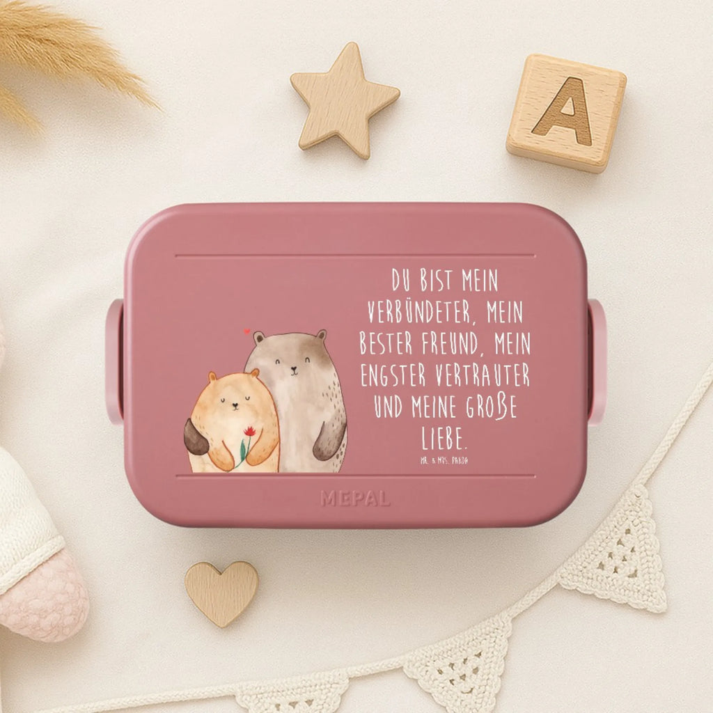 MEPAL Bentobox Bären Liebe Motiv Lunchbox, Bentobox, Brotdose, Liebe, Partner, Freund, Freundin, Ehemann, Ehefrau, Heiraten, Verlobung, Heiratsantrag, Liebesgeschenk, Jahrestag, Hocheitstag, Geschenk Hochzeit, Verliebt, Verlobt, Hochzeitstag, Bär, Verheiratet, Liebesbeweis, Geschenk Freundin, Geschenk Freund, Bären, Bärchen