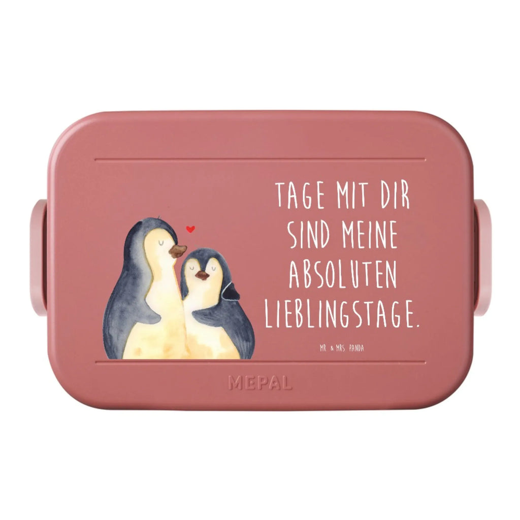 MEPAL Bentobox Pinguin umarmen Motiv Brotdose, Bentobox, Lunchbox, Pinguin, Liebe, Liebespaar, Hochzeitsgeschenk, Jahrestag, Hochzeit, Liebesgeschenk, Hochzeitstag, Liebesbeweis, Verlobung