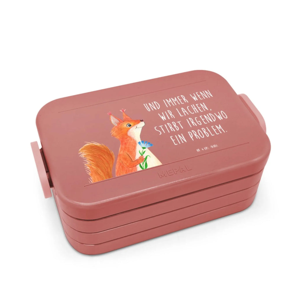 MEPAL Bentobox Eichhörnchen Blume Motiv Lunchbox, Brotdose, Bentobox, Tiermotive, Gute Laune, lustige Sprüche, Tiere, glücklich Spruch, Spruch positiv, Spaß, Lachen, Motivation Bilder, Motivation Sprüche, Eichhorn, Spruch Deko, Eichhörnchen