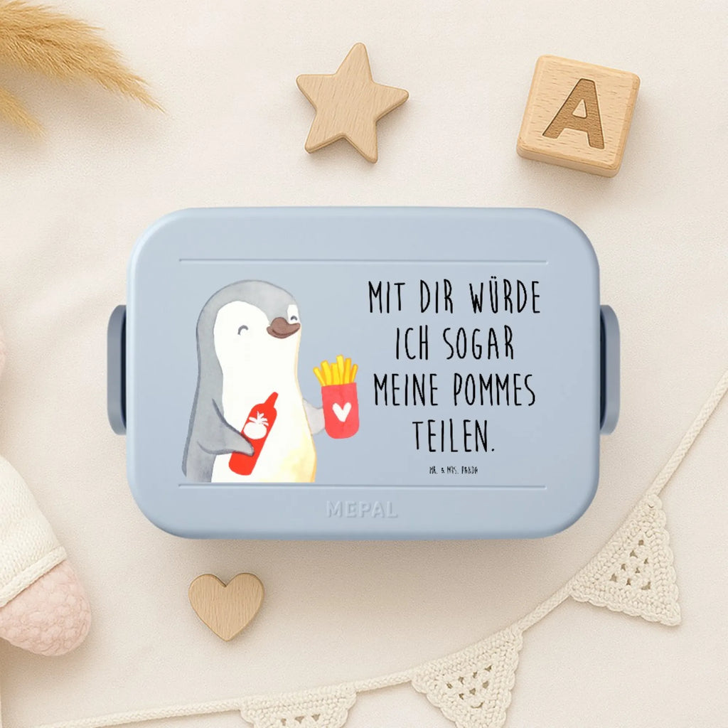MEPAL Bentobox Pinguin Pommes Motiv Bentobox, Brotdose, Lunchbox, Liebe, Partner, Freund, Freundin, Ehemann, Ehefrau, Heiraten, Verlobung, Heiratsantrag, Liebesgeschenk, Jahrestag, Hocheitstag, für Ehemann, Liebesbeweis, Valentinstag, für Männer, Geschenk für Frauen, Hochzeitstag, Geschenk für Freundin, Mitbringsel, Geschenk für Partner