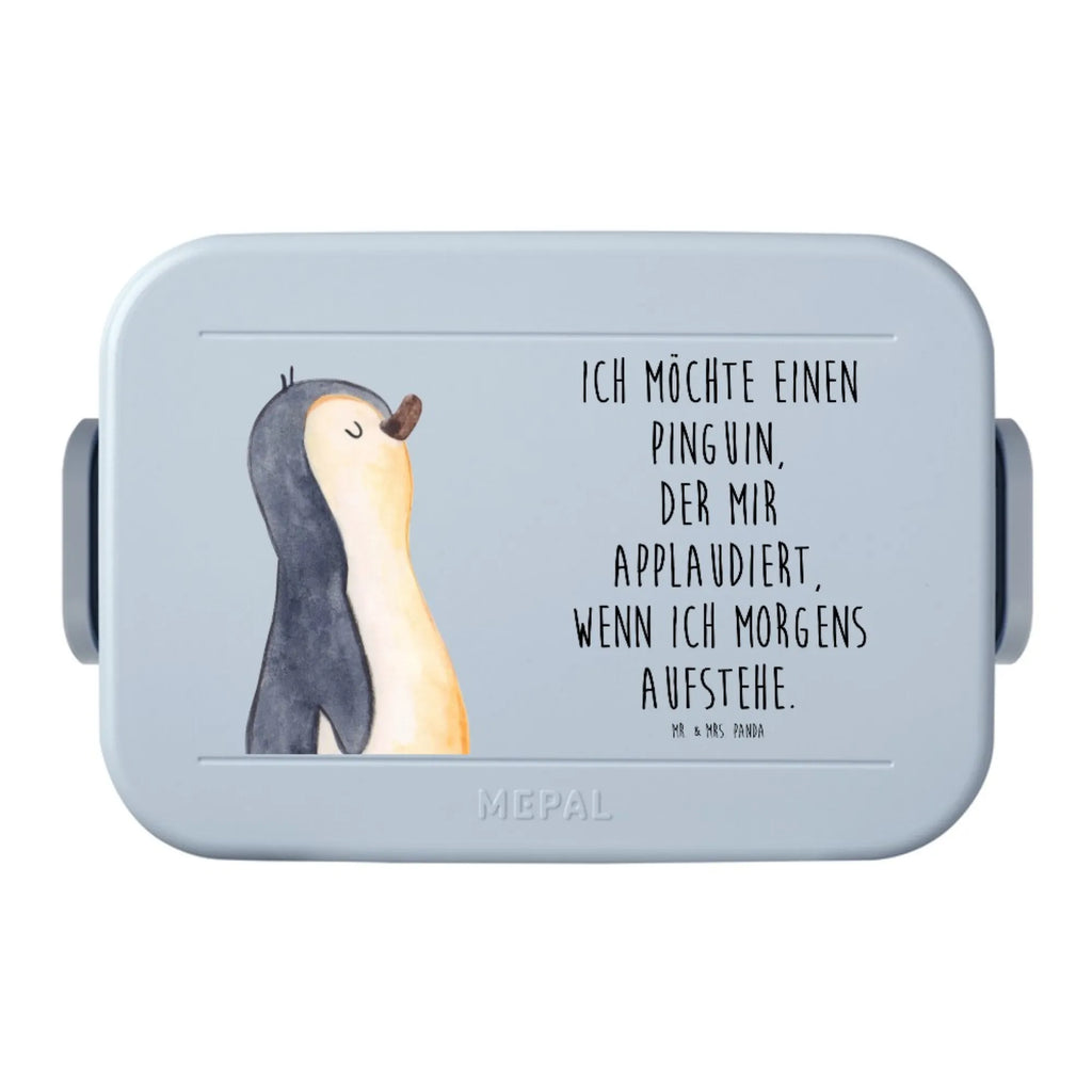 MEPAL Bentobox Pinguin marschieren Motiv Lunchbox, Bentobox, Brotdose, Pinguin, Familie, Frühaufsteher, Langschläfer, Pinguine, Schwester, Bruder
