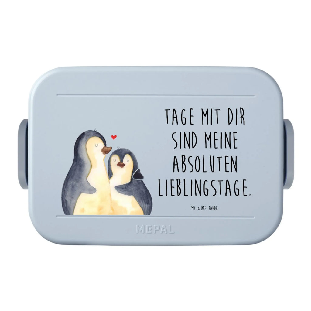 MEPAL Bentobox Pinguin umarmen Motiv Brotdose, Bentobox, Lunchbox, Pinguin, Liebe, Liebespaar, Hochzeitsgeschenk, Jahrestag, Hochzeit, Liebesgeschenk, Hochzeitstag, Liebesbeweis, Verlobung