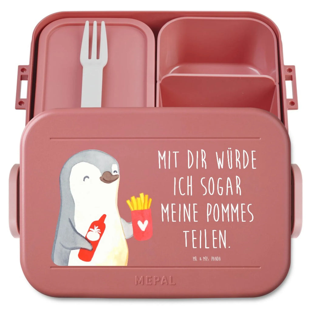 MEPAL Bentobox Pinguin Pommes Motiv Bentobox, Brotdose, Lunchbox, Liebe, Partner, Freund, Freundin, Ehemann, Ehefrau, Heiraten, Verlobung, Heiratsantrag, Liebesgeschenk, Jahrestag, Hocheitstag, für Ehemann, Liebesbeweis, Valentinstag, für Männer, Geschenk für Frauen, Hochzeitstag, Geschenk für Freundin, Mitbringsel, Geschenk für Partner